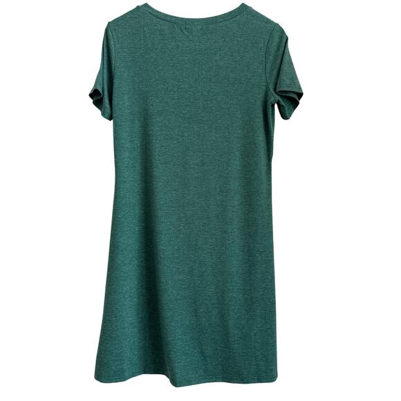 Locryz Green Knot Front‎ T-Shirt Dress | Size Small-NWT - Picture 2 of 6